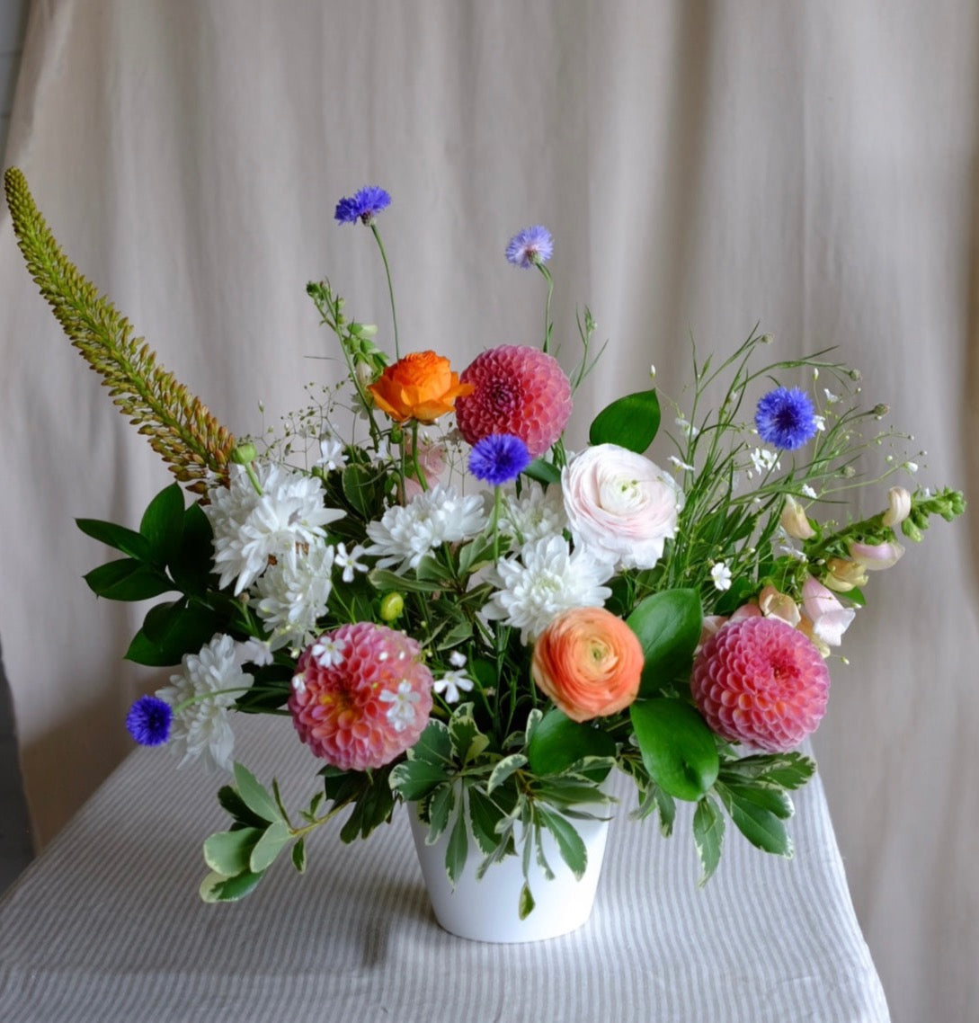 Mariage à la carte - Oursin fleurs