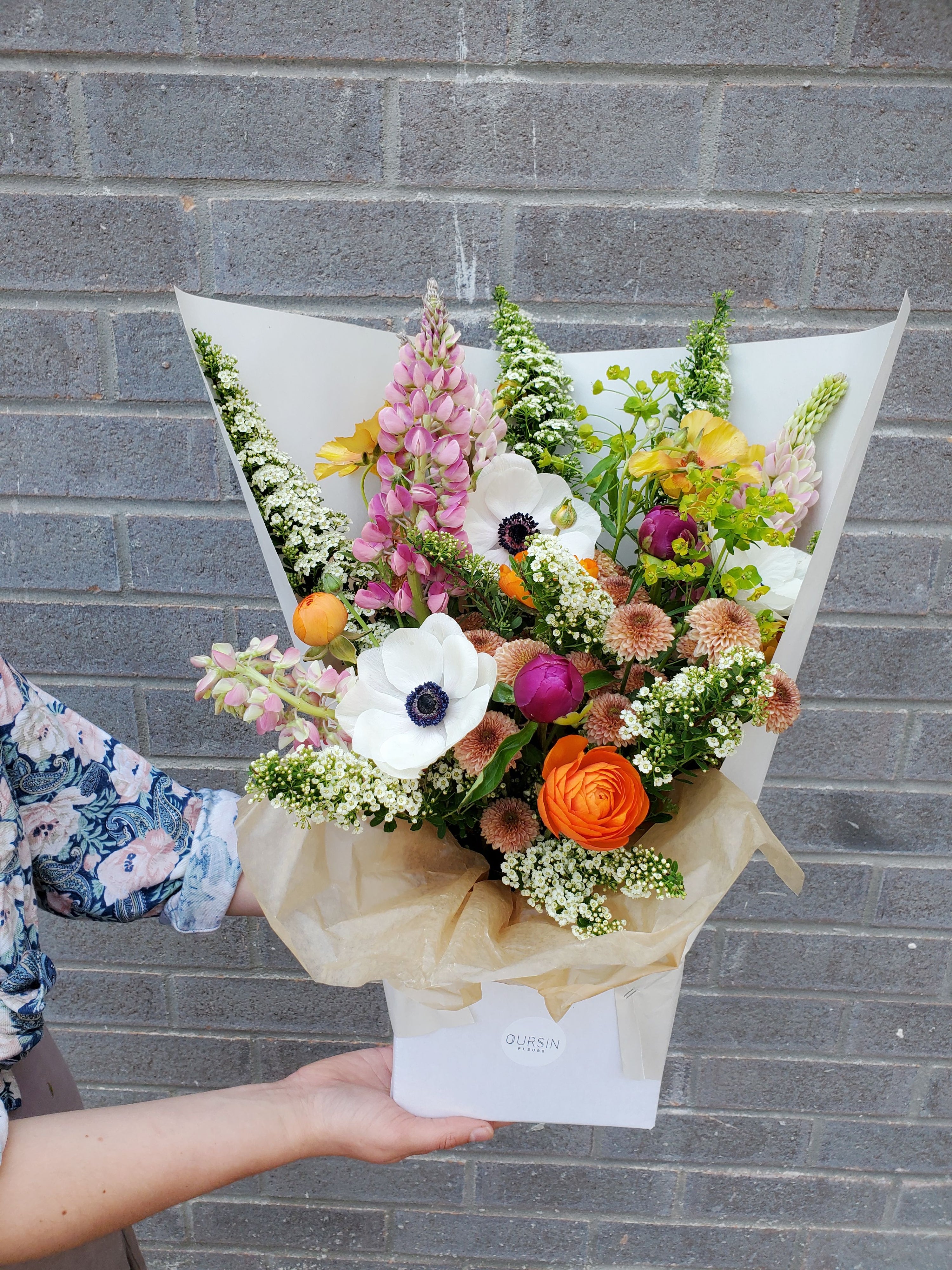 BOUQUET EN VASE