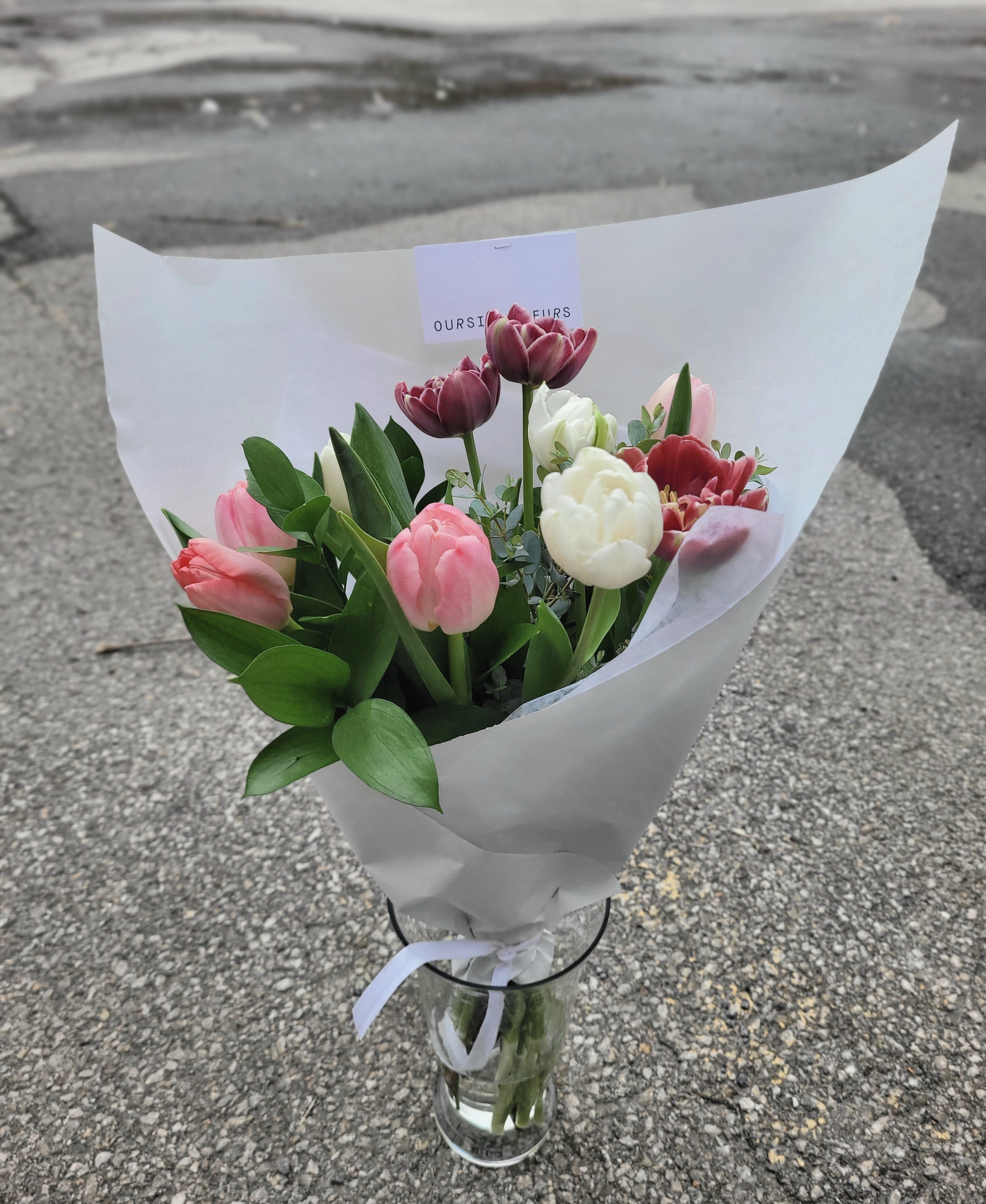Bouquet de TULIPES LOCALES