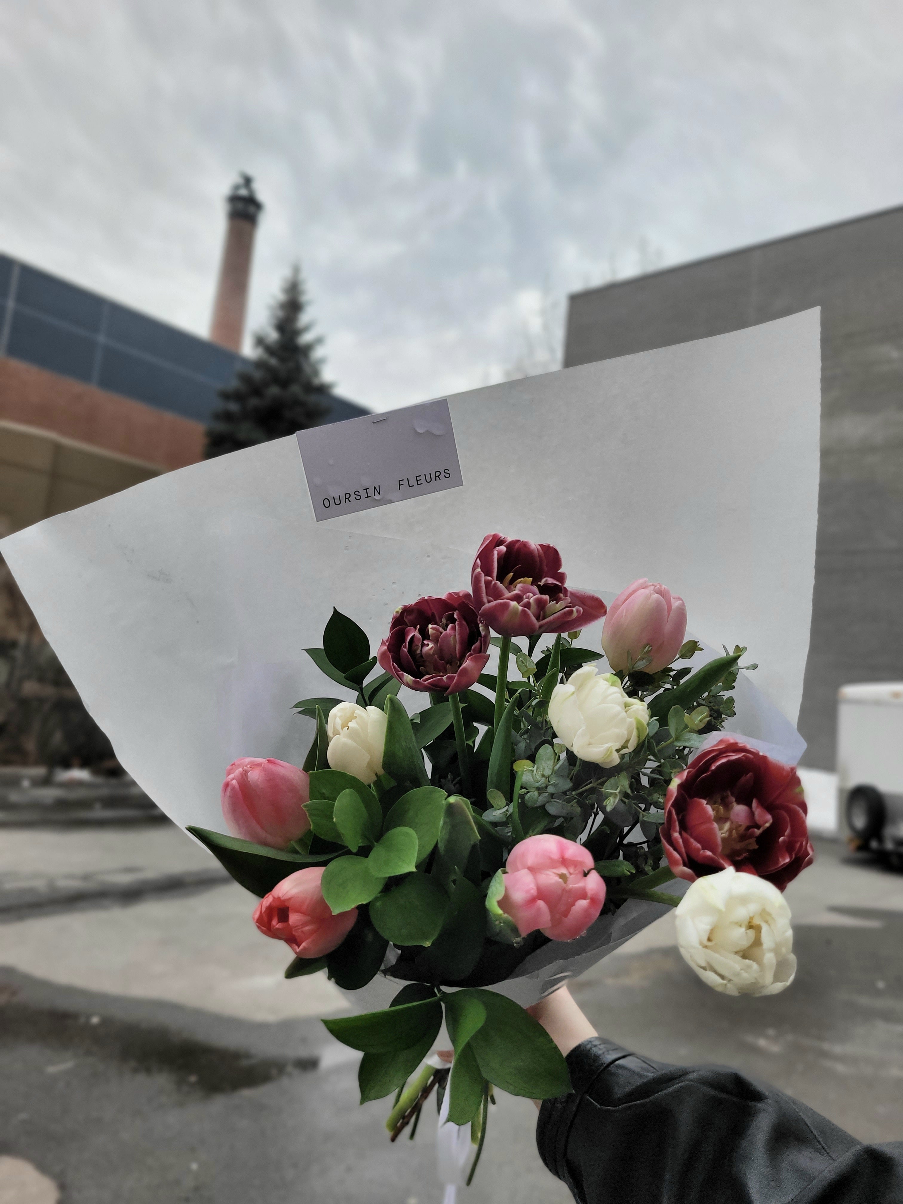 Bouquet de TULIPES LOCALES