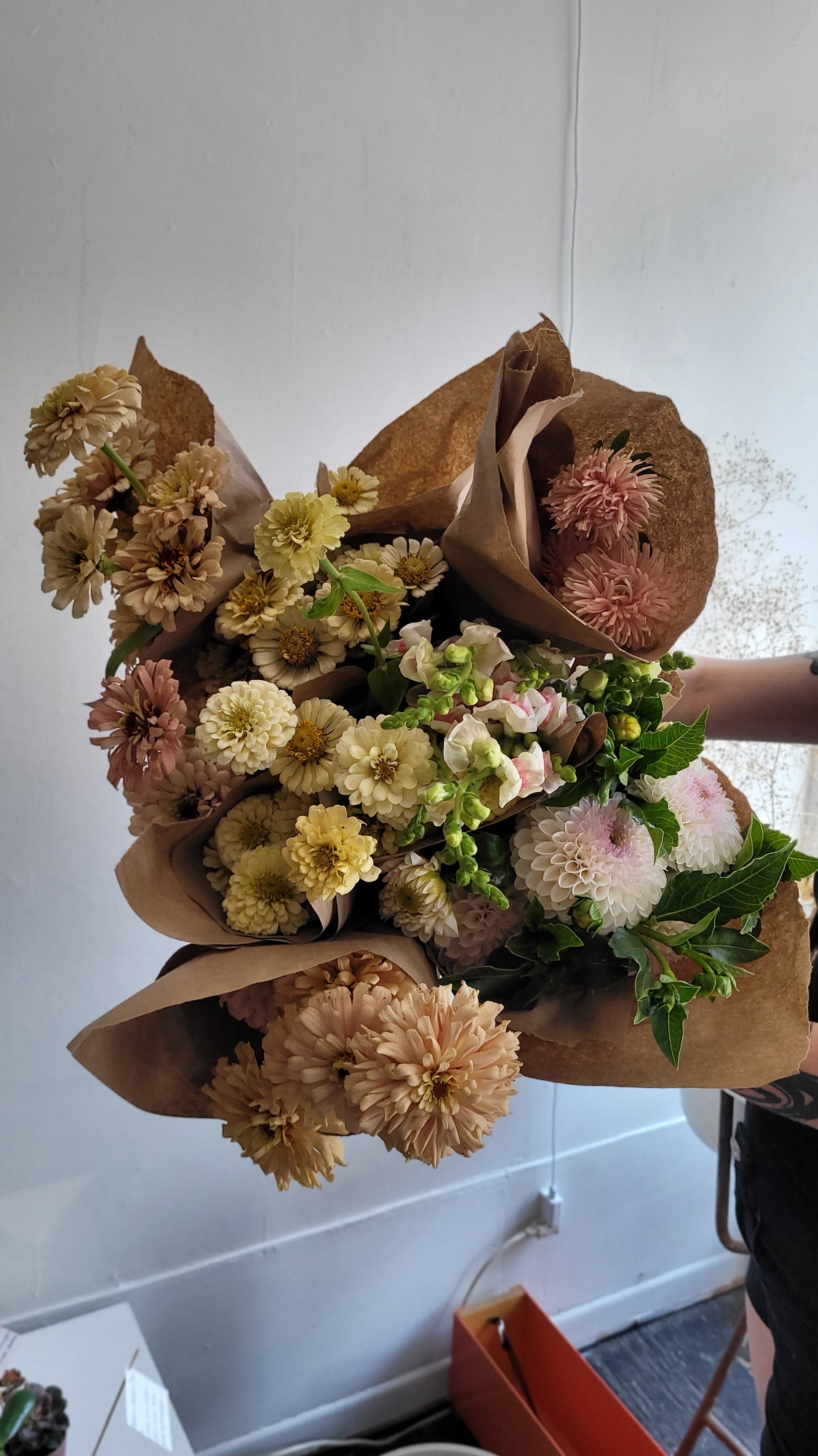 Tige de fleurs locales