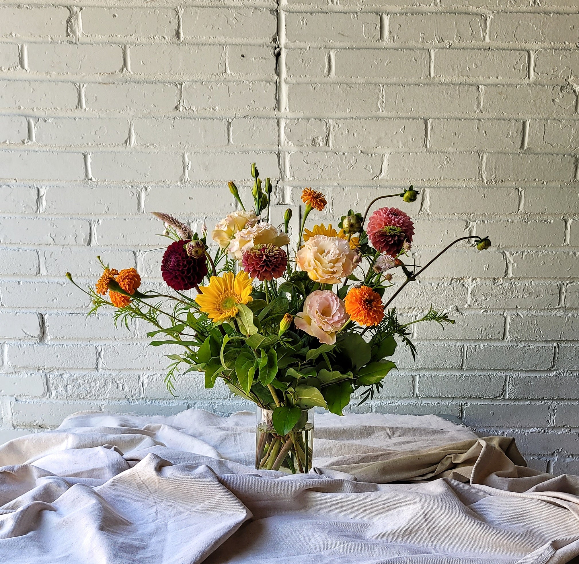 BOUQUET EN VASE