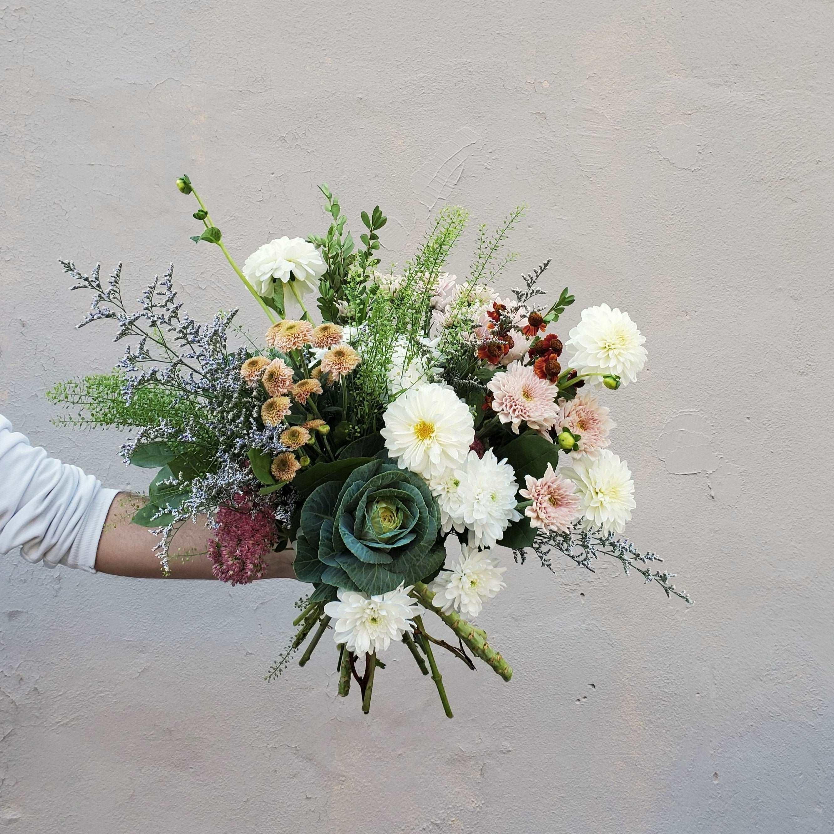 Bouquet de bonheur - Grand - Oursin fleurs