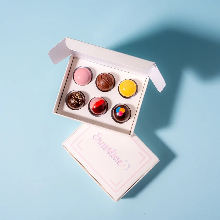 Boîte de 6 CHOCOLATS - ERNESTINE