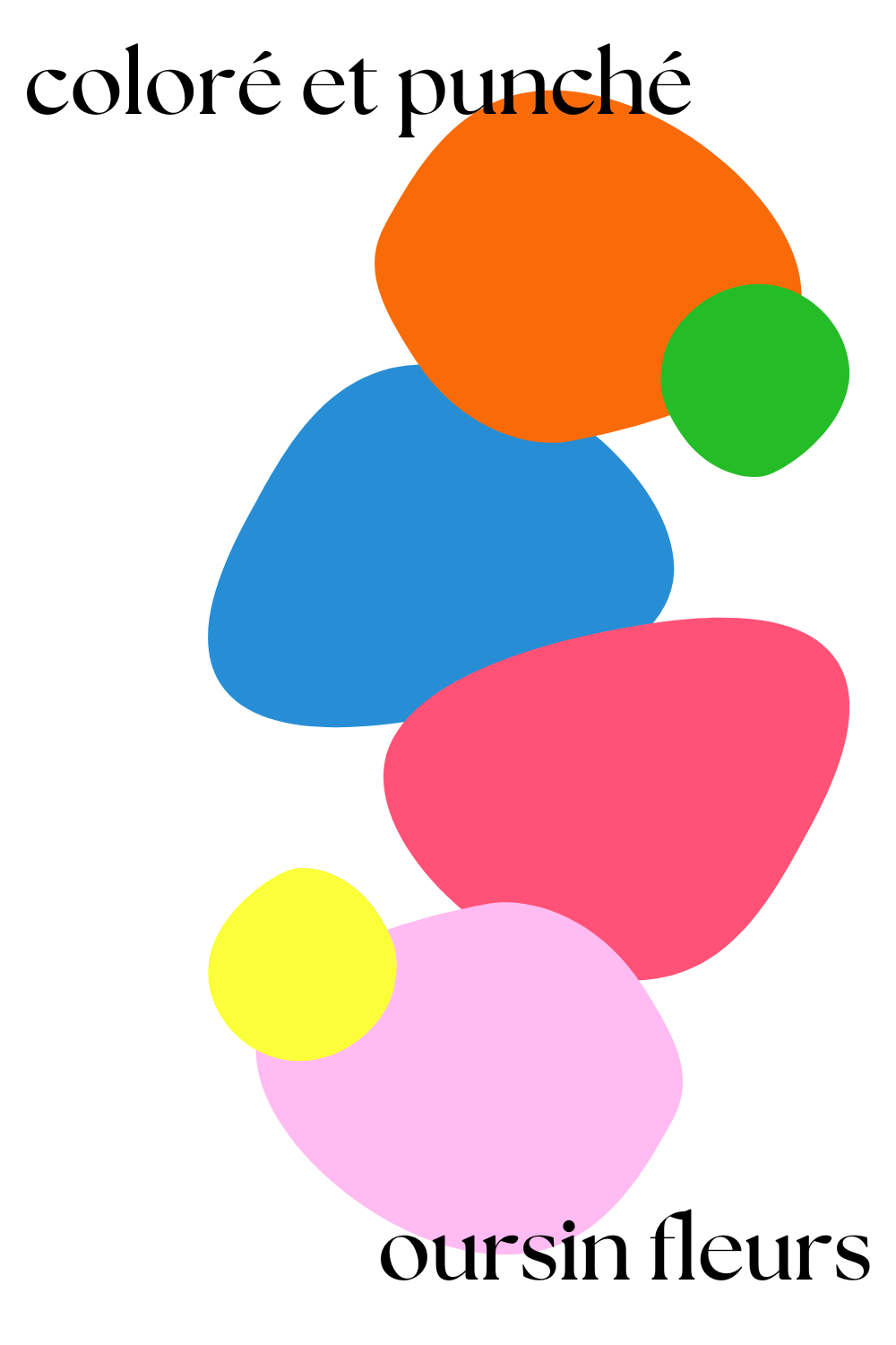 Trio soliflore vases