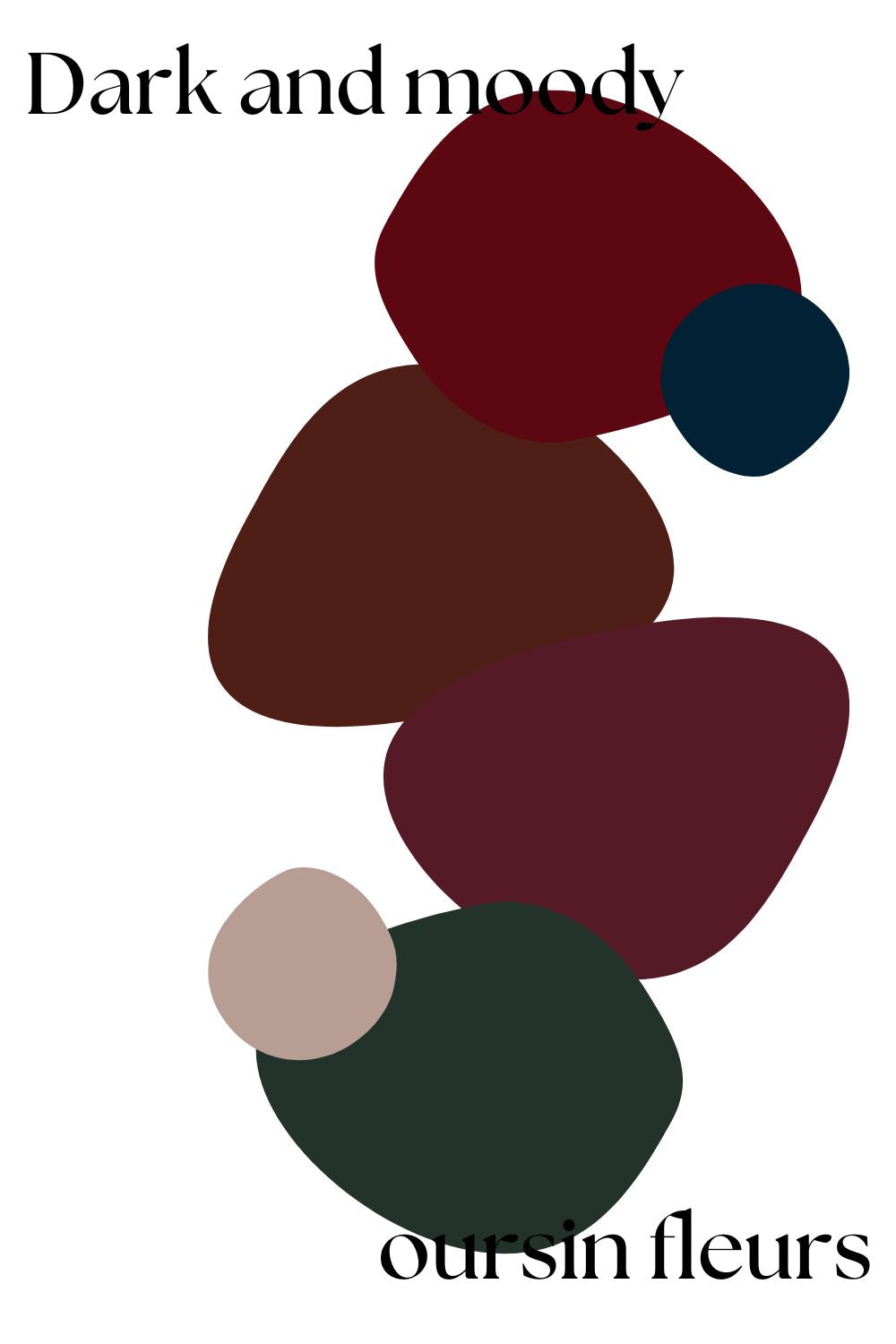 Trio soliflore vases