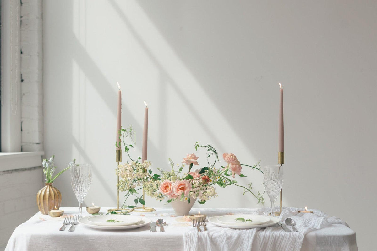 Centre de table - mariages - Oursin fleurs