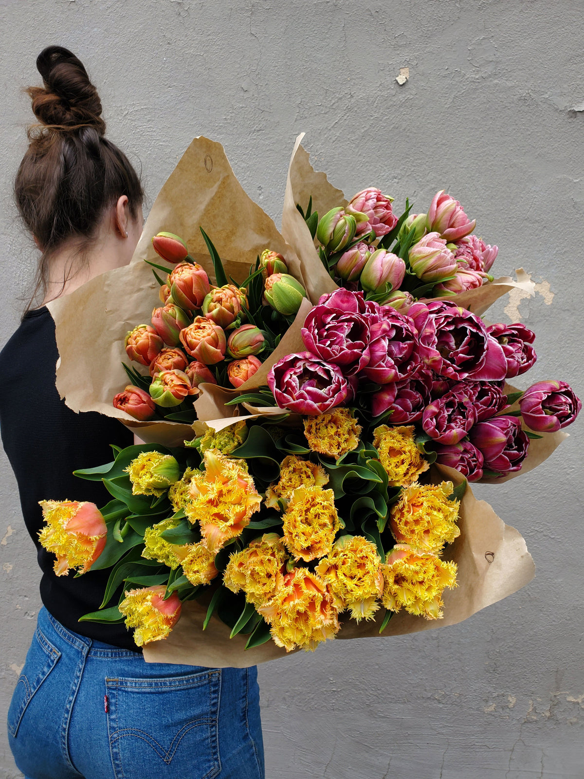 Bouquet of LOCAL TULIPES