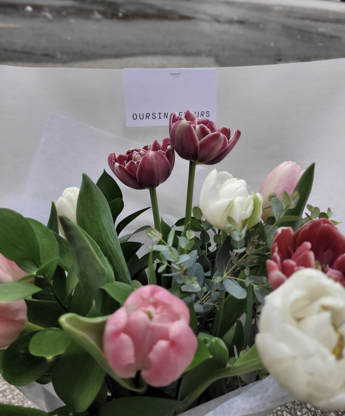 Bouquet of LOCAL TULIPES