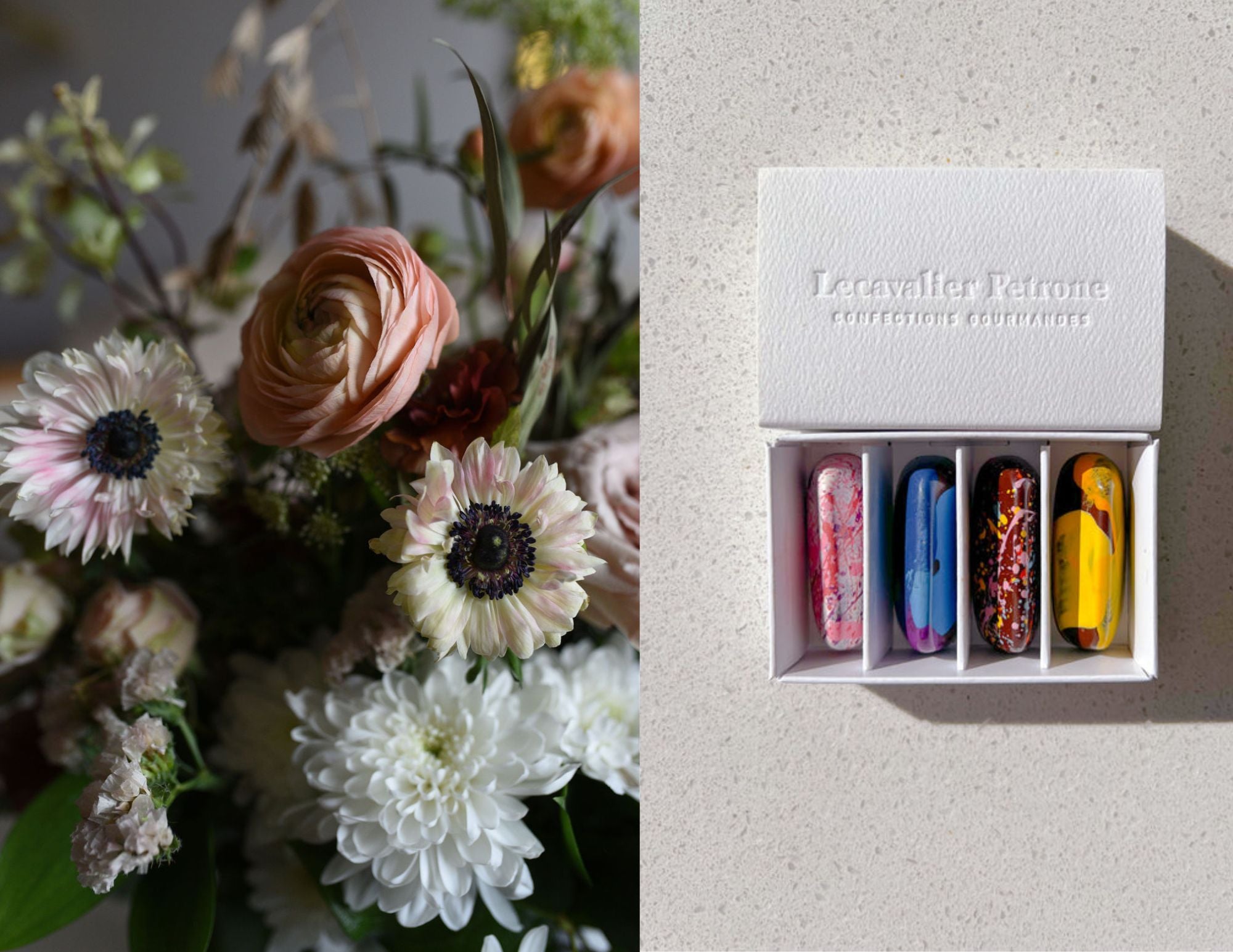 Duo AMOUR - Fleurs &amp; Chocolats