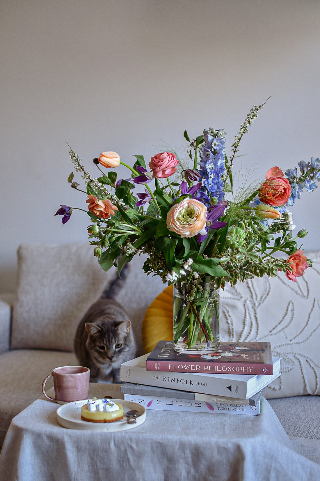 BOUQUET EN VASE