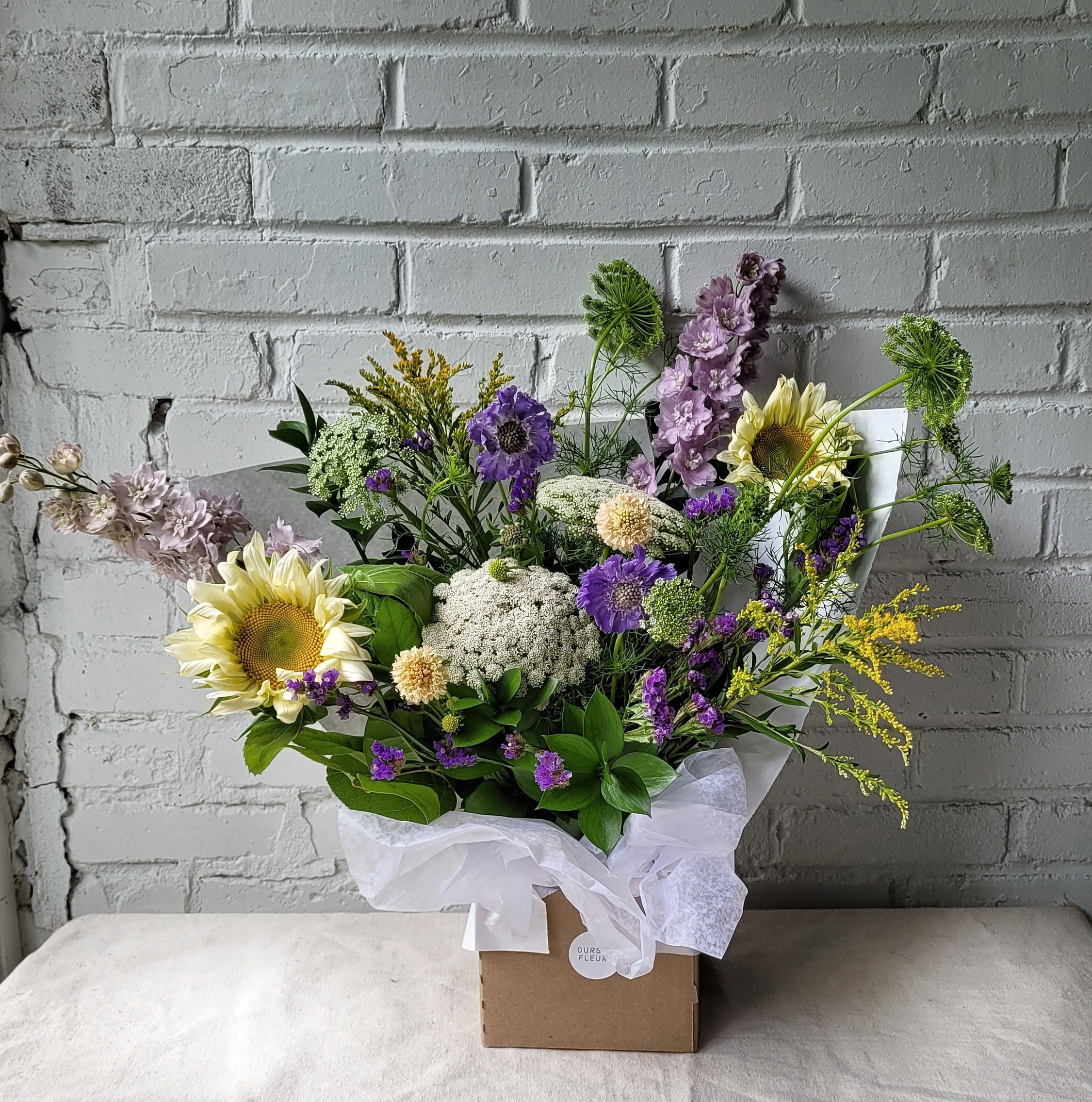 BOUQUET EN VASE