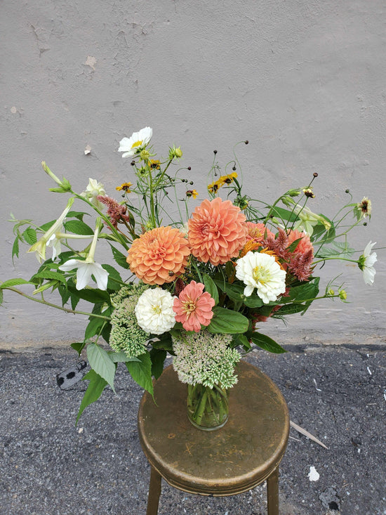 Atelier - Bouquet en vase - mercredi 24 mai - Oursin fleurs
