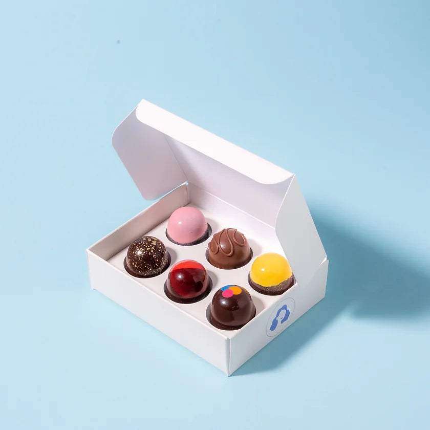 Boîte de 6 CHOCOLATS - ERNESTINE