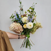 Atelier - Bouquet lié - mercredi 26 octobre - Oursin fleurs